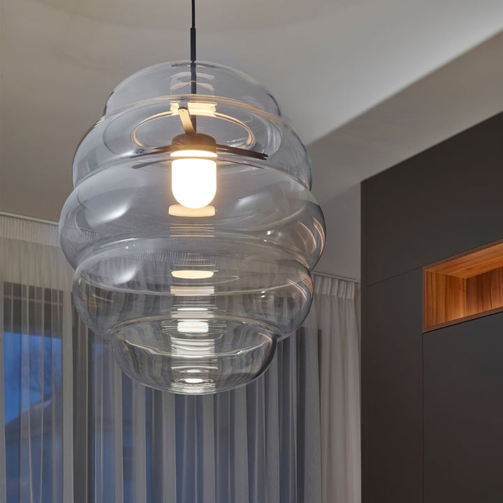 GALE Clear Glass Supreme Pendant Lamp