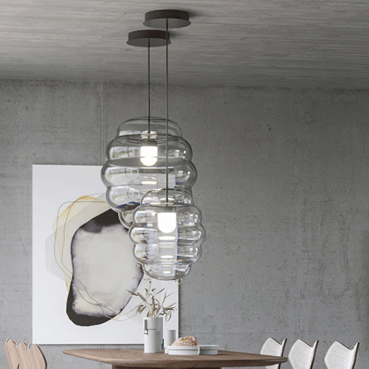 GALE Clear Glass Supreme Pendant Lamp