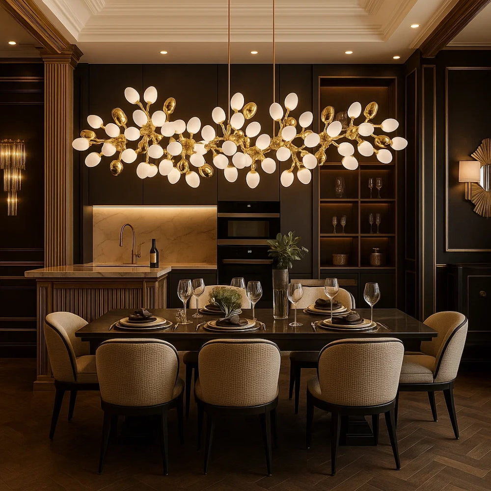 GRAPES Glass Modern Chandelier Lighting