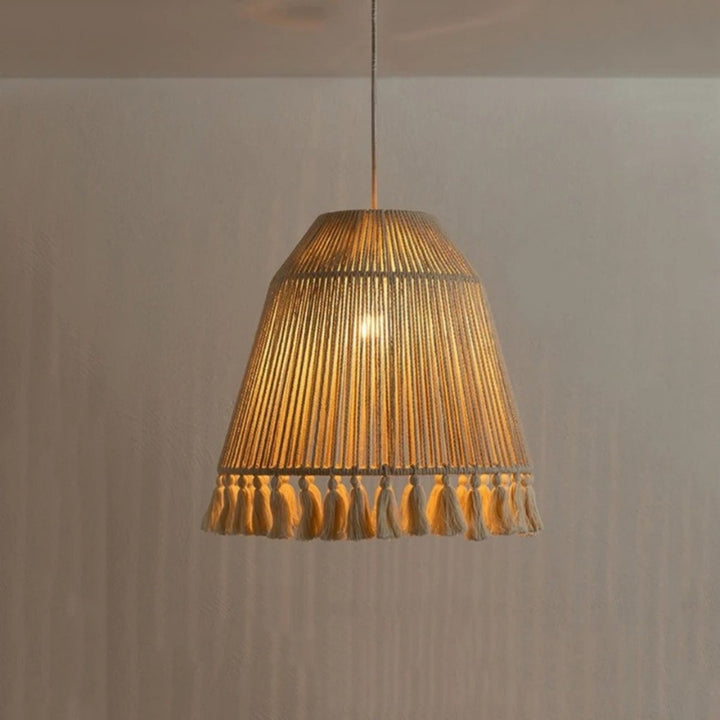 GRAYSON Organic Hemp Rope Pendant Lamp