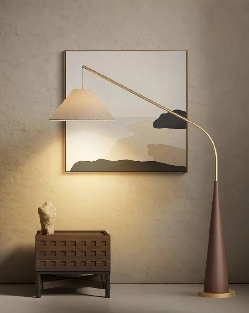 YAMAR Wooden Floor Lamp