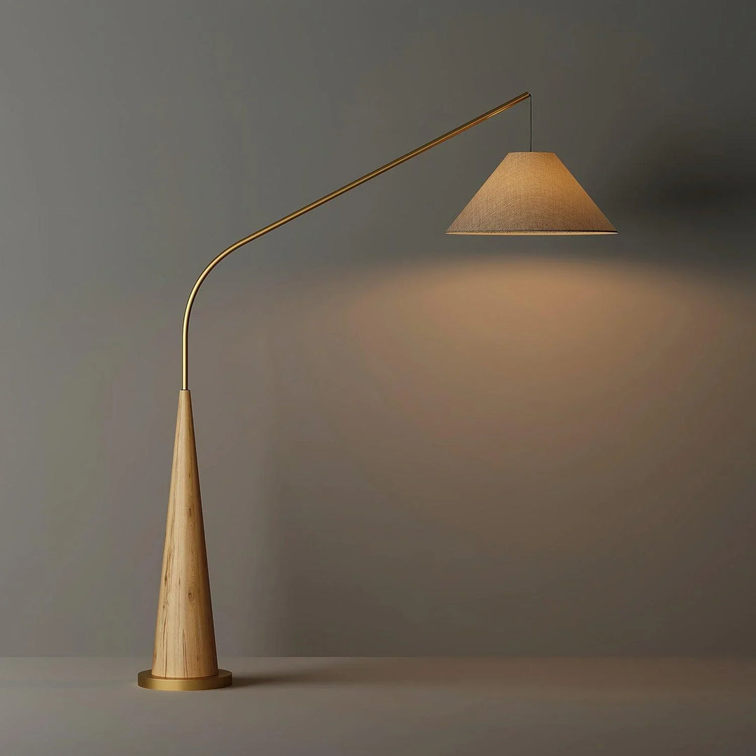 YAMAR Wooden Floor Lamp