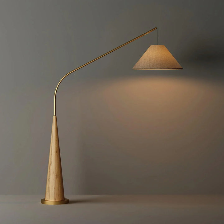 YAMAR Wooden Floor Lamp