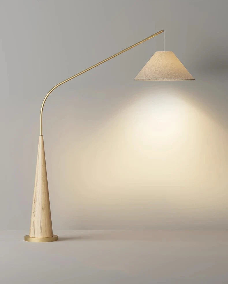 YAMAR Wooden Floor Lamp