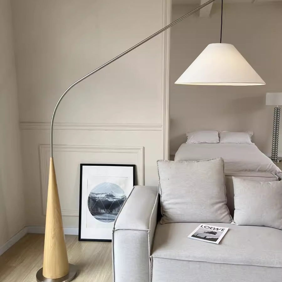YAMAR Wooden Floor Lamp