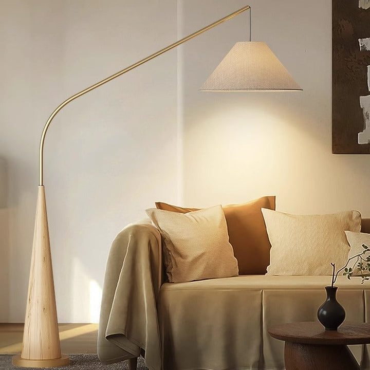YAMAR Wooden Floor Lamp