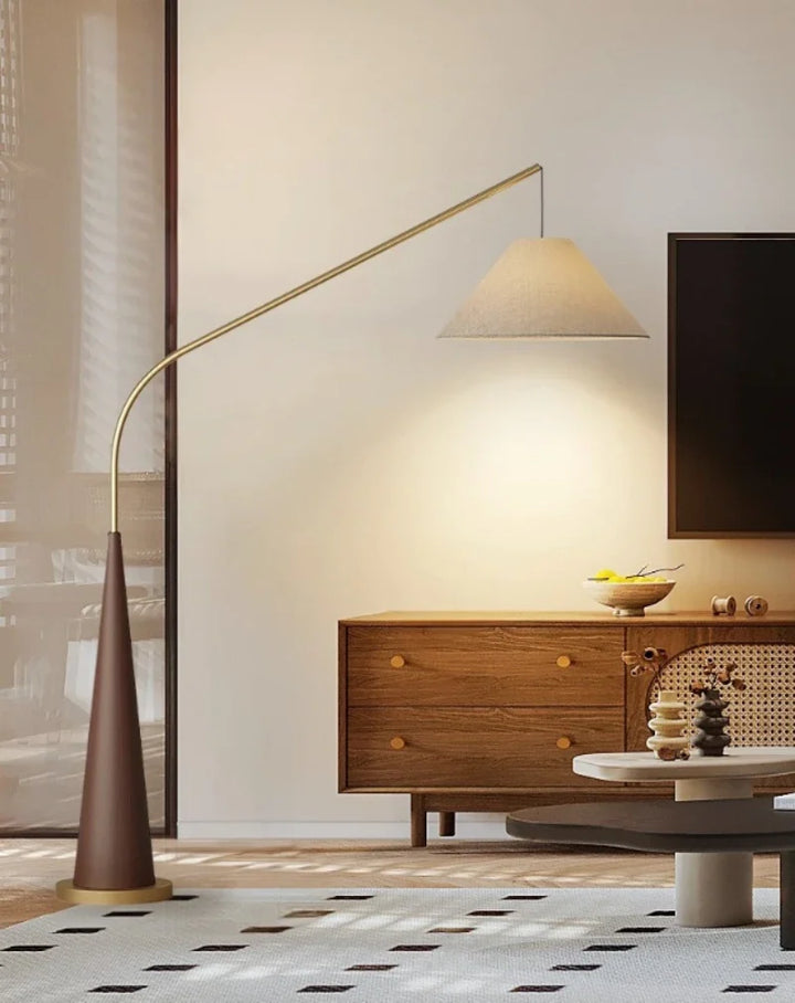 YAMAR Wooden Floor Lamp