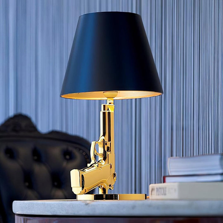 GUNER Black and Gold Table Lamp