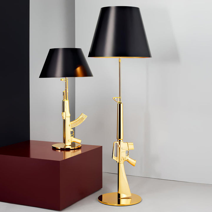GUNER Black and Gold Table Lamp