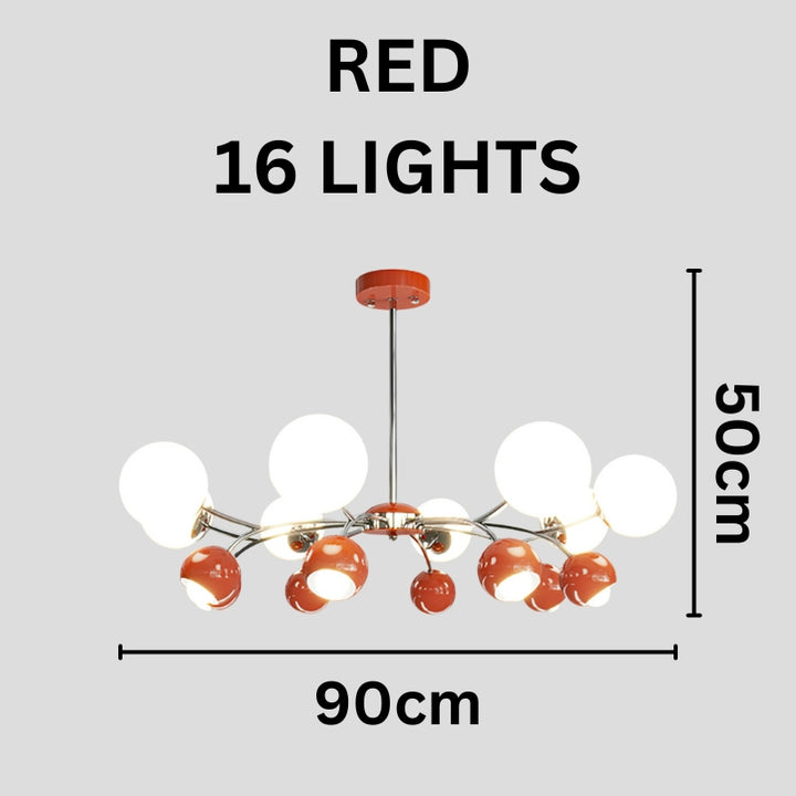 HATTIE Modern Elegant Cream Shade Lighting Chandelier
