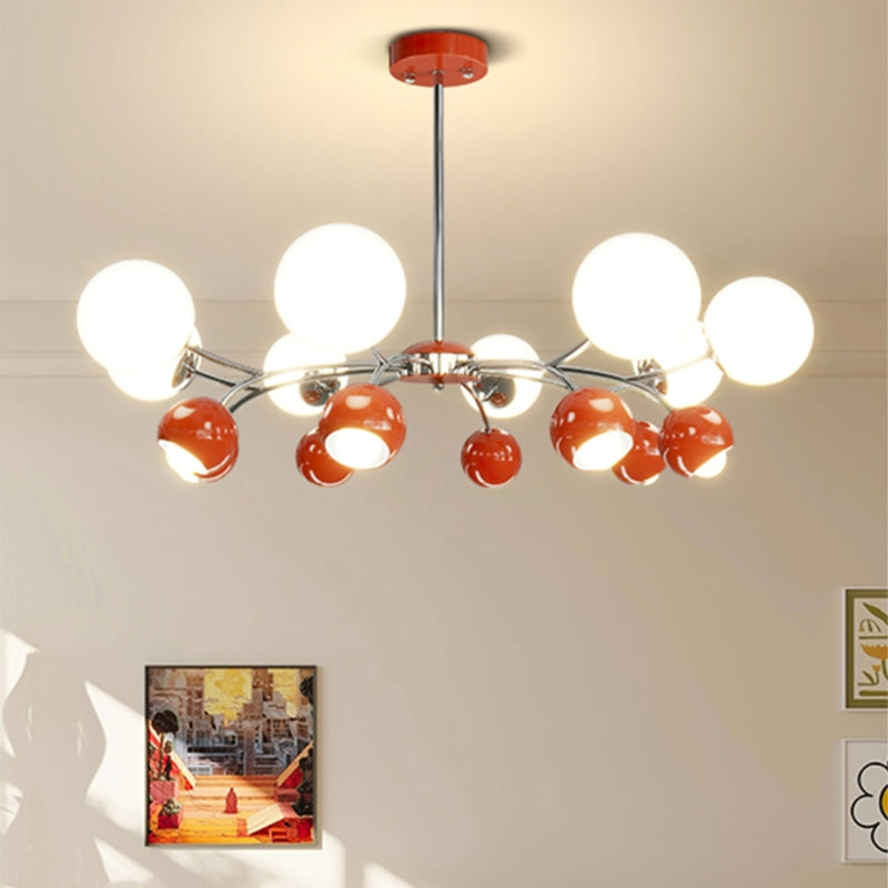 HATTIE Modern Elegant Cream Shade Lighting Chandelier