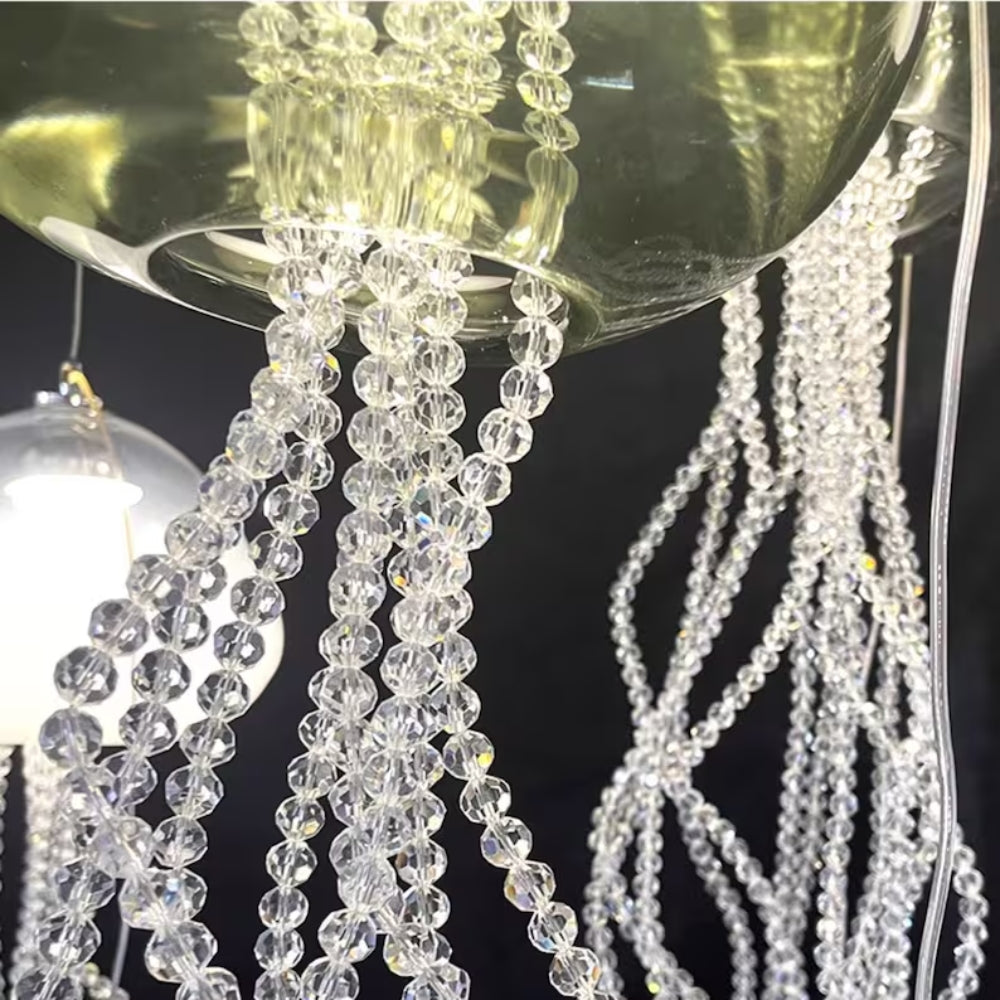 Jellyfish Glass Modern Chandelier Lighting