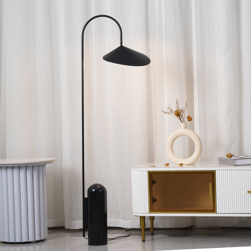 KAELI Minimalist Black Floor Lamp