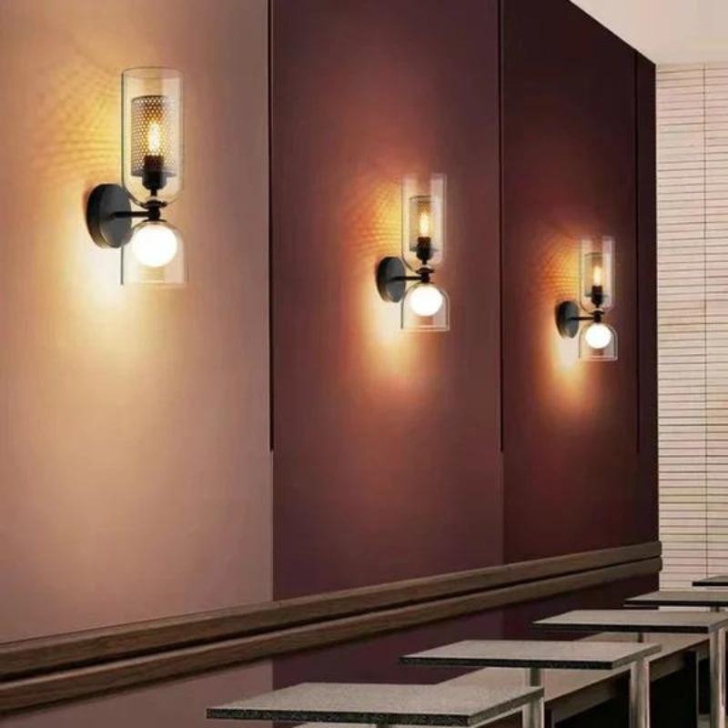 KAIRI Industrial Iron Wall Sconce