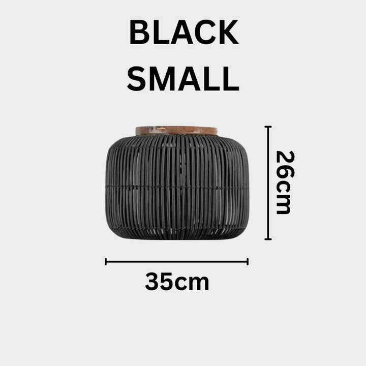 KYRA Rattan Elegance for Bedroom Dining Room Pendant Light