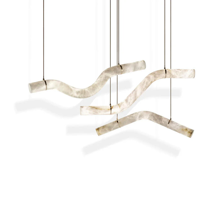 LABEI Alabaster Light Fixtures for Kitchen Island10