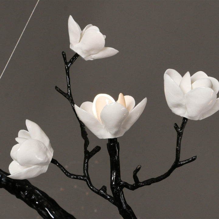 LEST Ceramic Tree Branch Flower Chandelier