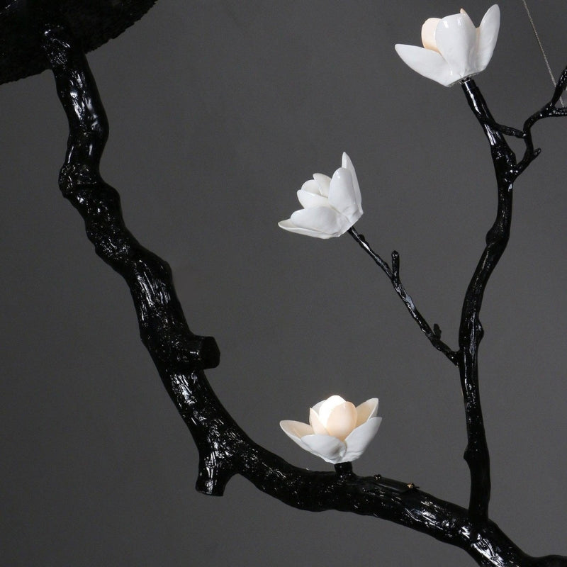 LEST Ceramic Tree Branch Flower Chandelier