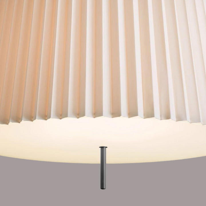 LINA Minimal Pleated Fabric Japanese Zen-Inspired Pendant Light