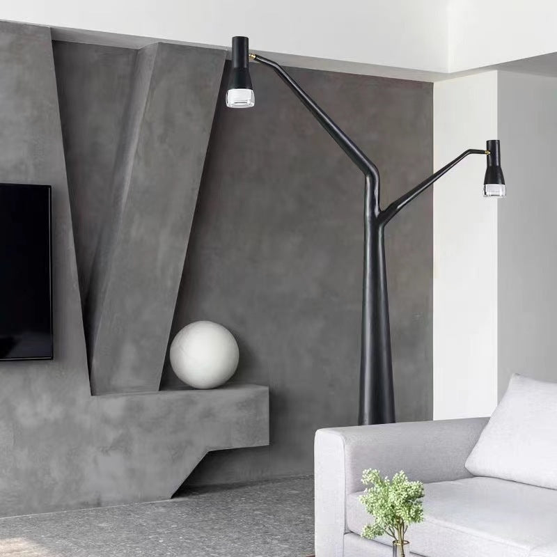 LIZ Resin Modern Creative Black Floor Lamp