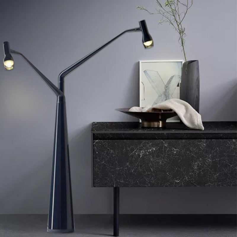 LIZ Resin Modern Creative Black Floor Lamp