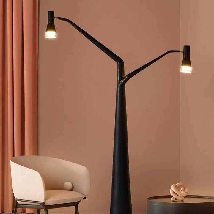 LIZ Resin Modern Creative Black Floor Lamp