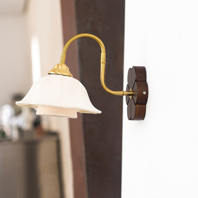 LUX Fabric Vintage Style Wall Lamp