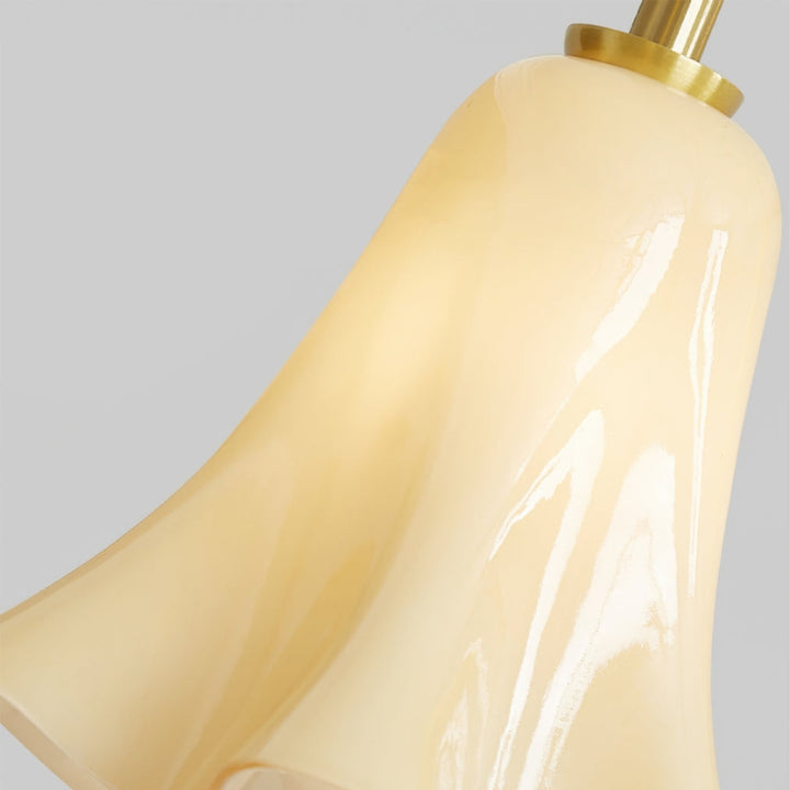 MACY Flora Elegant Metal Glass Ceiling Light Chandelier