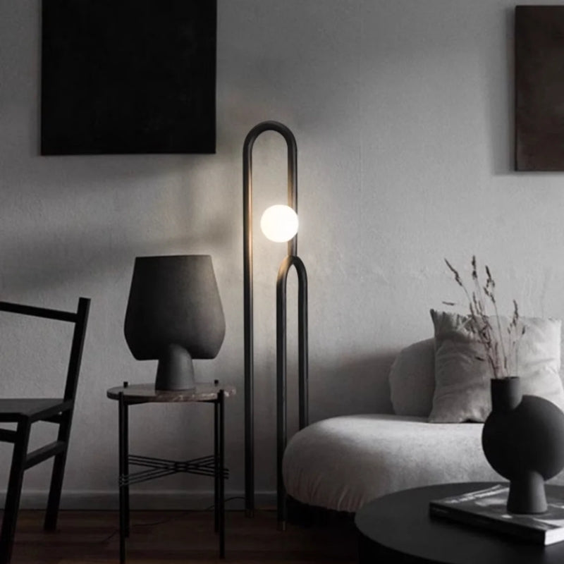 MANIE Wood Floor Lamp Modern