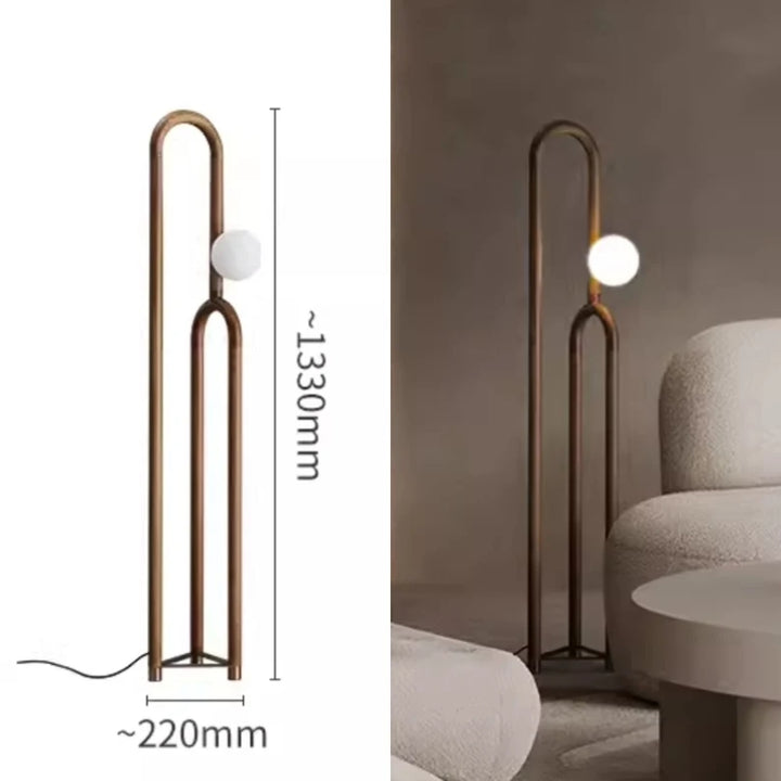 MANIE Wood Floor Lamp Modern