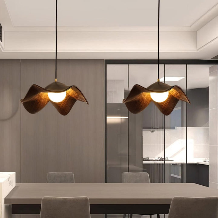 MAZIE Nature-Inspired Resin Lighting Pendant Lamp