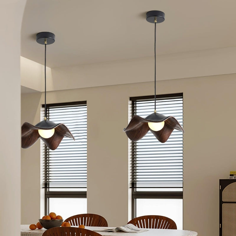 MAZIE Nature-Inspired Resin Lighting Pendant Lamp