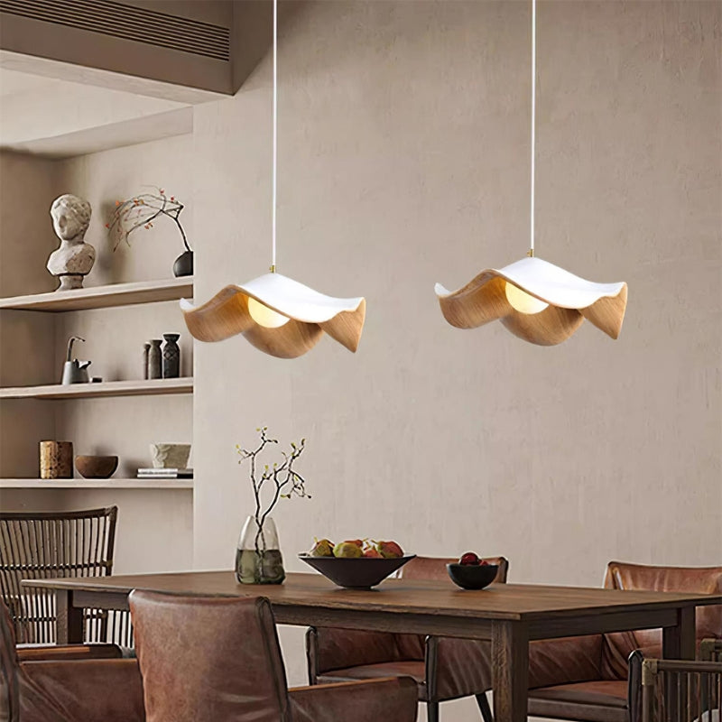 MAZIE Nature-Inspired Resin Lighting Pendant Lamp