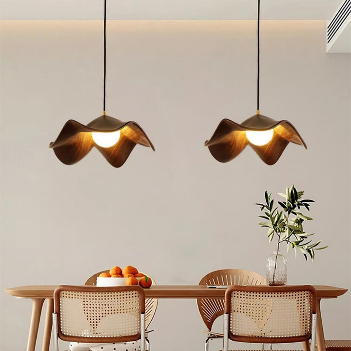 MAZIE Nature-Inspired Resin Lighting Pendant Lamp