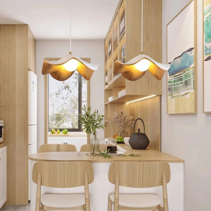 MAZIE Nature-Inspired Resin Lighting Pendant Lamp