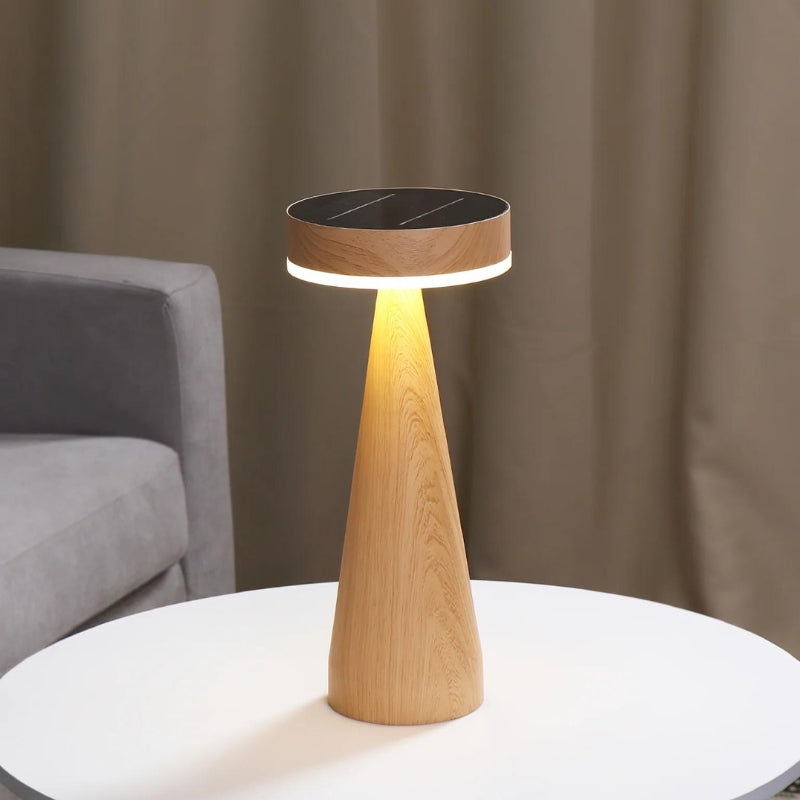 MIRABEL Wooden Minimalist Table Lamp