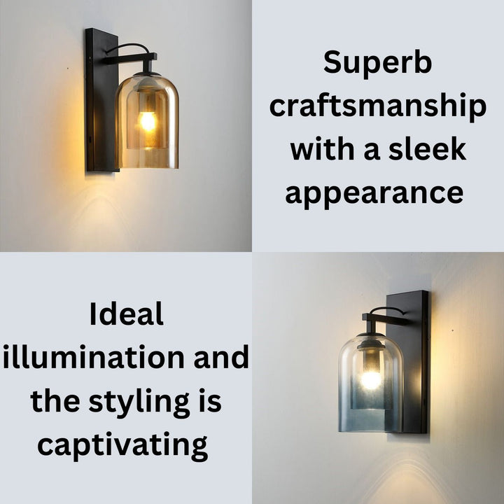 Best new MONROE Modern Art Glass LED Wall Light W5428