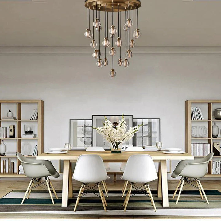 MONST Black and Gold Dining Room Lighting4
