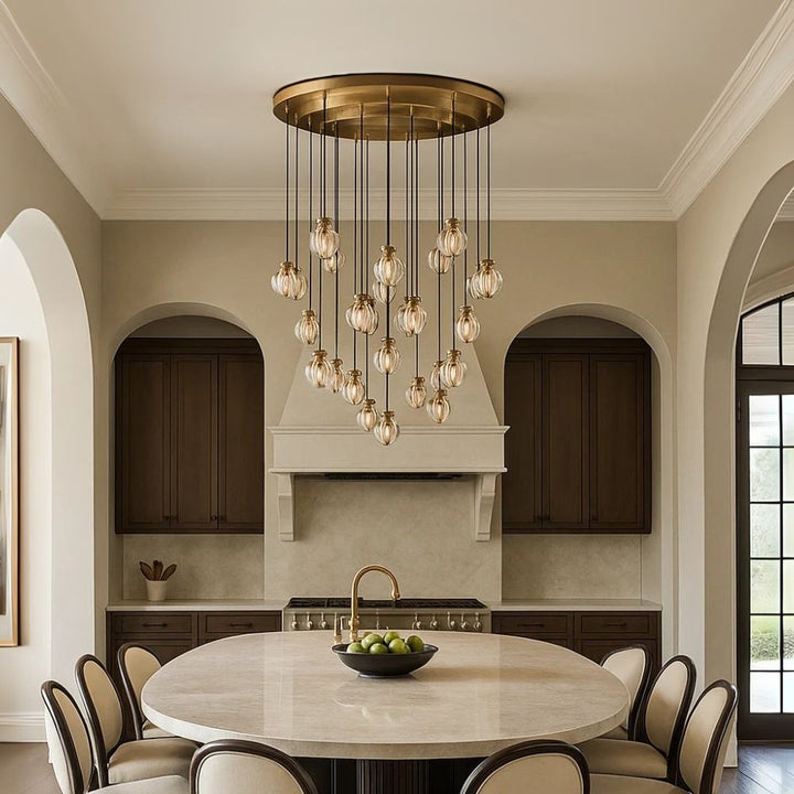 MONST Black and Gold Dining Room Lighting