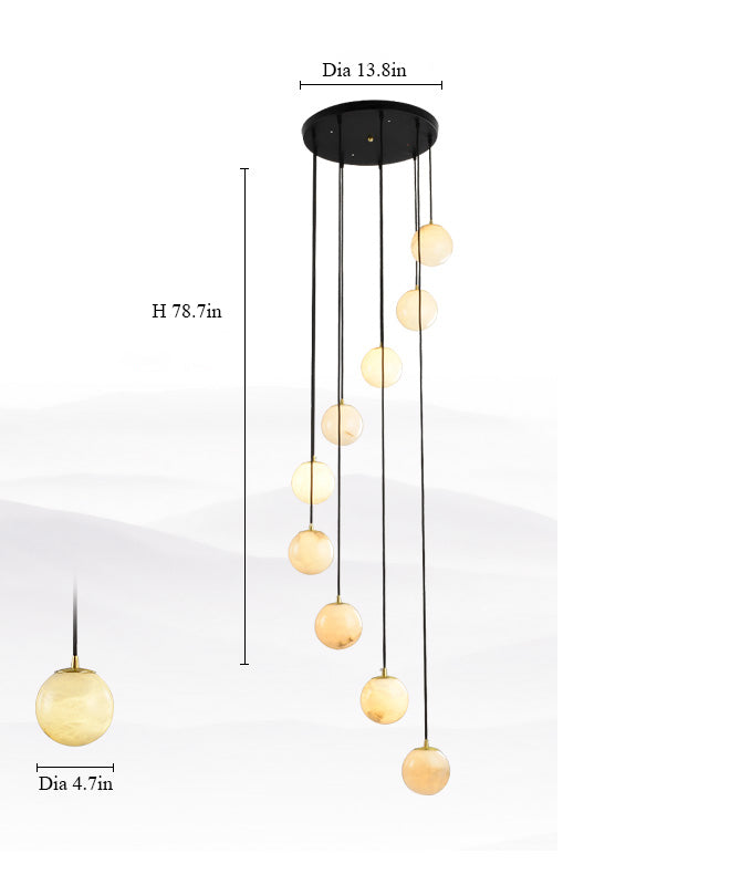 GOBE Marble Pendant Light