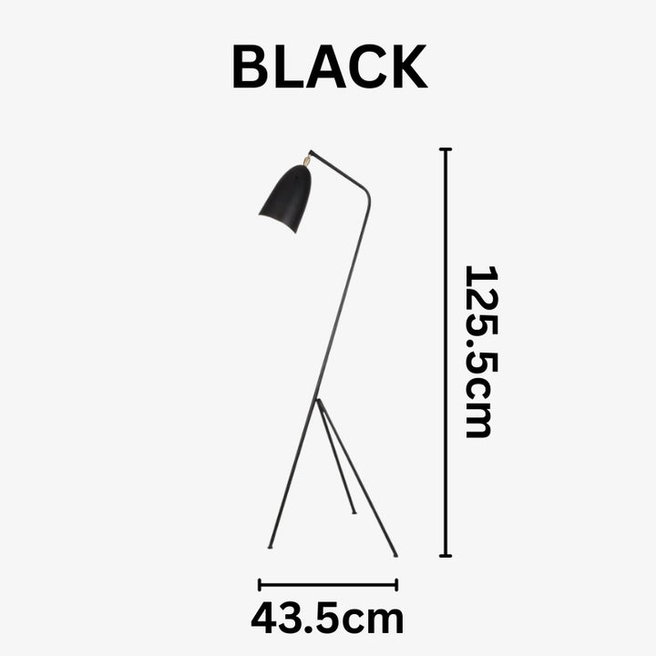 INAYA Minimalist Modern Sleek Standing Lamp for Living Rooms & Bedrooms Floor Lamp