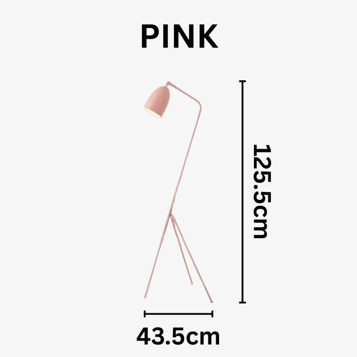 INAYA Minimalist Modern Sleek Standing Lamp for Living Rooms & Bedrooms Floor Lamp