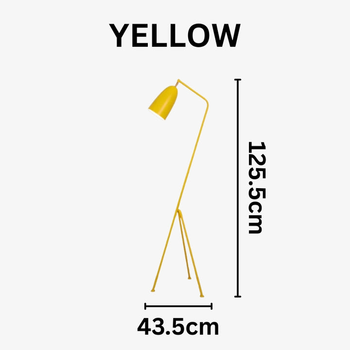 INAYA Minimalist Modern Sleek Standing Lamp for Living Rooms & Bedrooms Floor Lamp