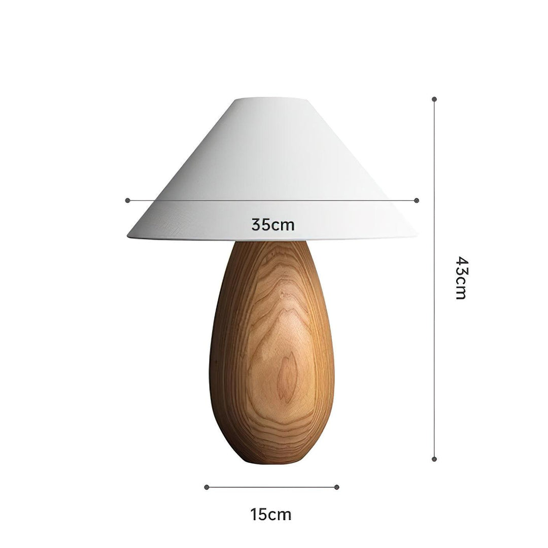 WONU Wood Table Lamp