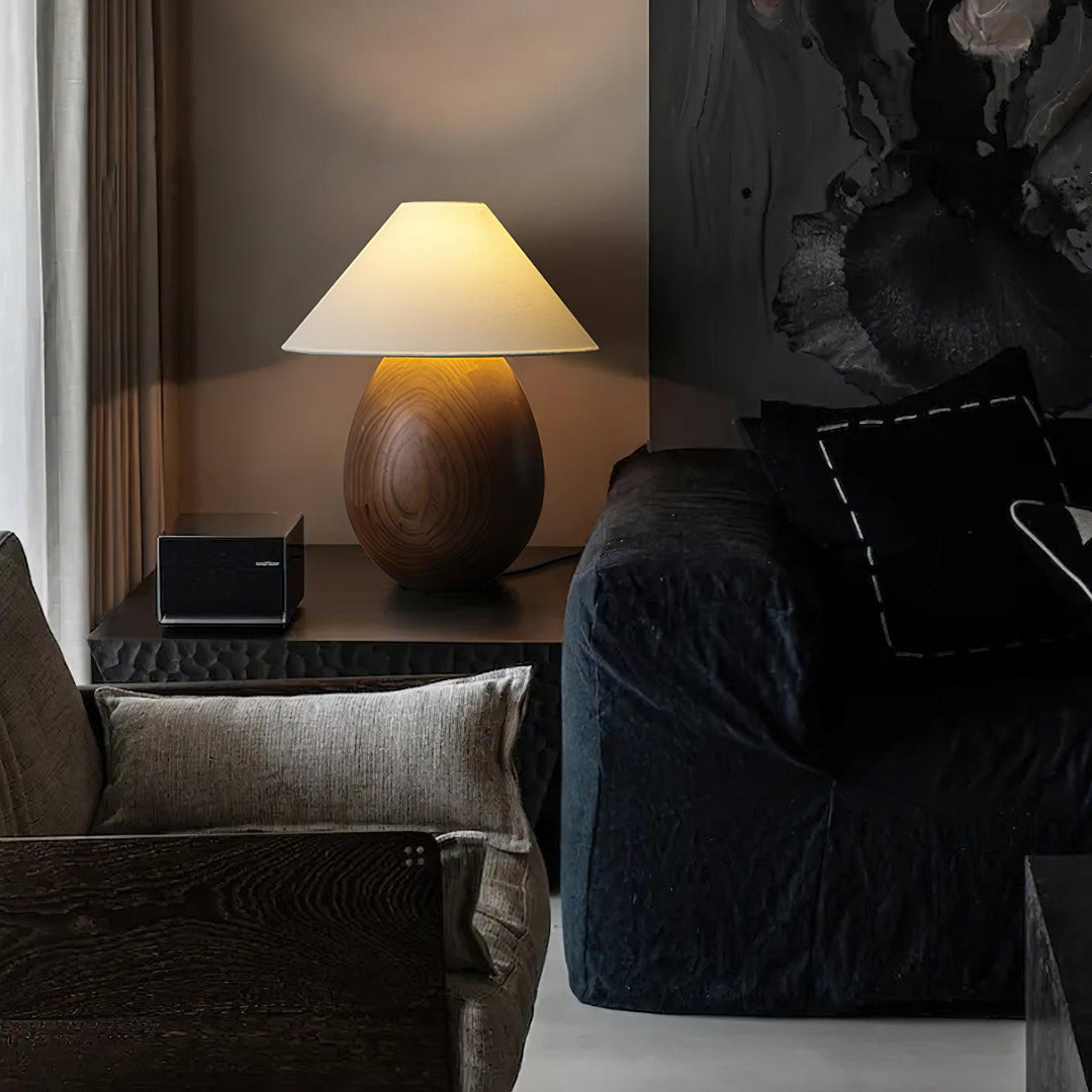 WONU Wood Table Lamp