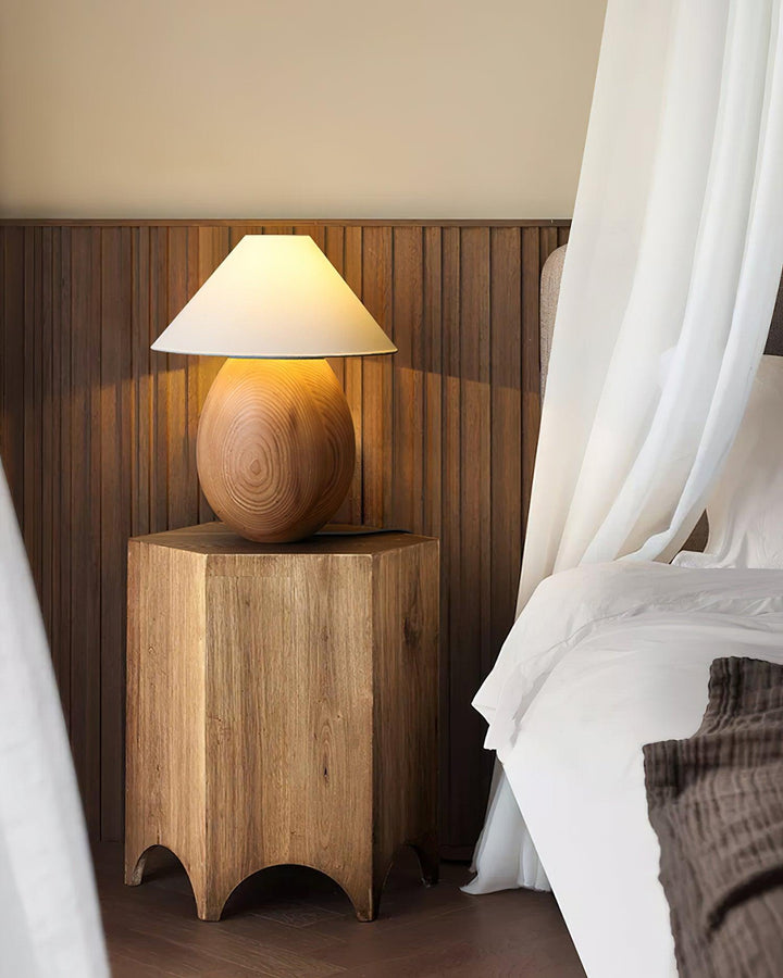 WONU Wood Table Lamp