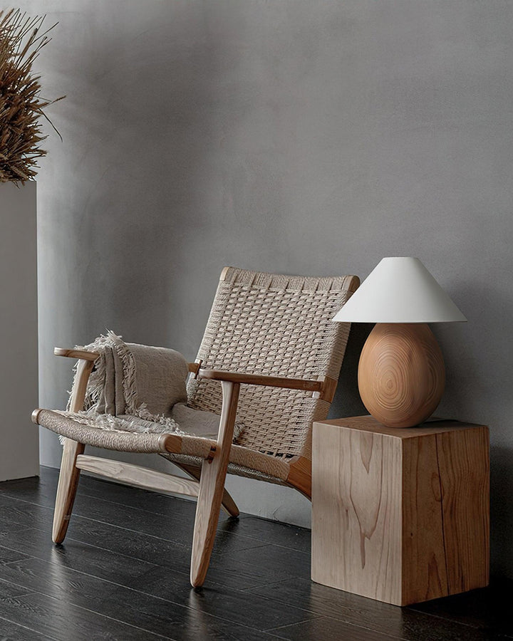WONU Wood Table Lamp
