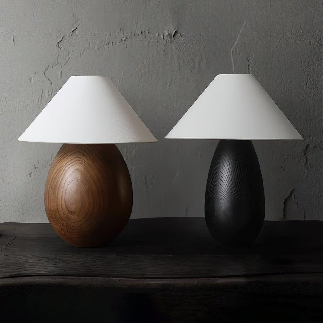 WONU Wood Table Lamp