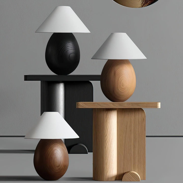 WONU Wood Table Lamp