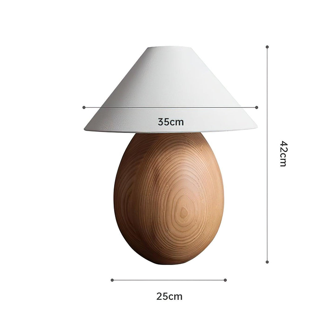 WONU Wood Table Lamp